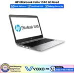 HP EliteBook Folio 1040 G3 Price In Pakistan