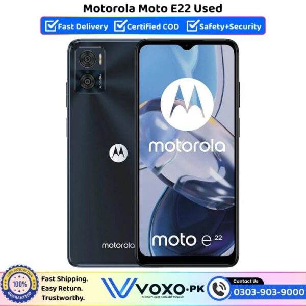 Motorola Moto E22 Price In Pakistan