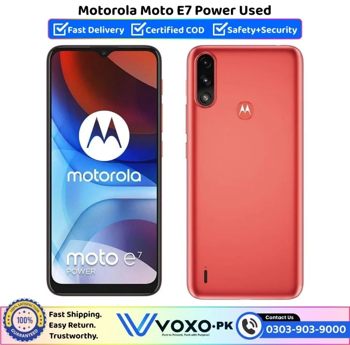 Motorola Moto E7 Power Price In Pakistan