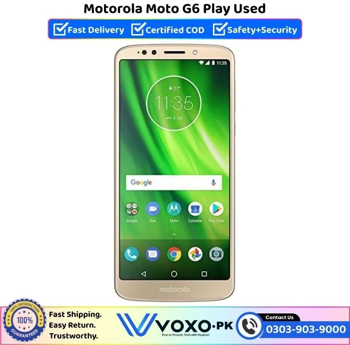 Motorola Moto G6 Play Price In Pakistan