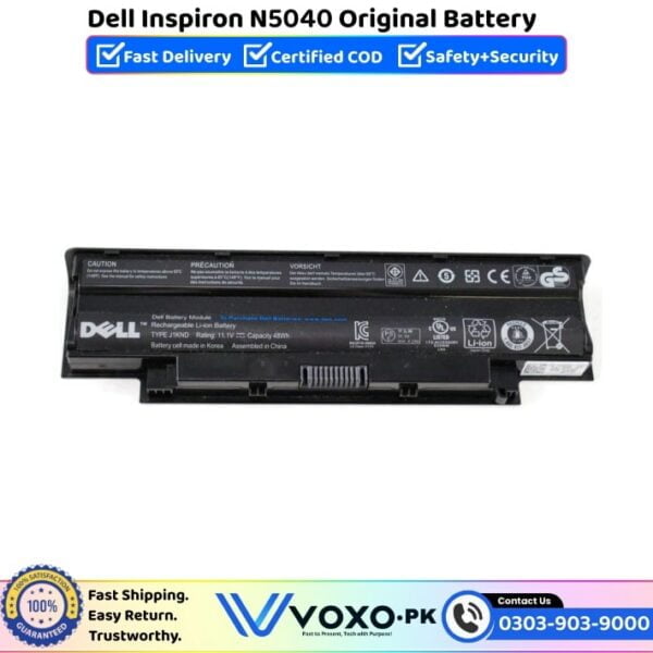 Dell Inspiron N5040 Original Battery Price In Pakistan