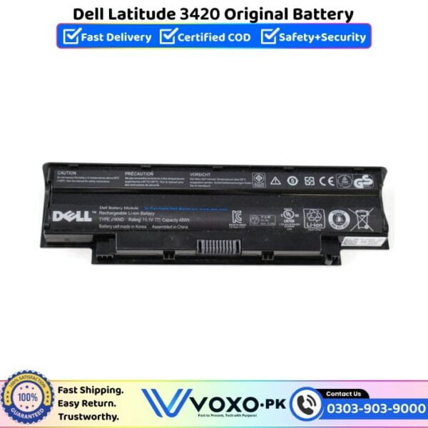 Dell Latitude 3420 Original Battery Price In Pakistan