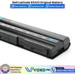 Dell Latitude E5420 Original Battery Price In Pakistan