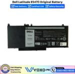 Dell Latitude E5470 Original Battery Price In Pakistan