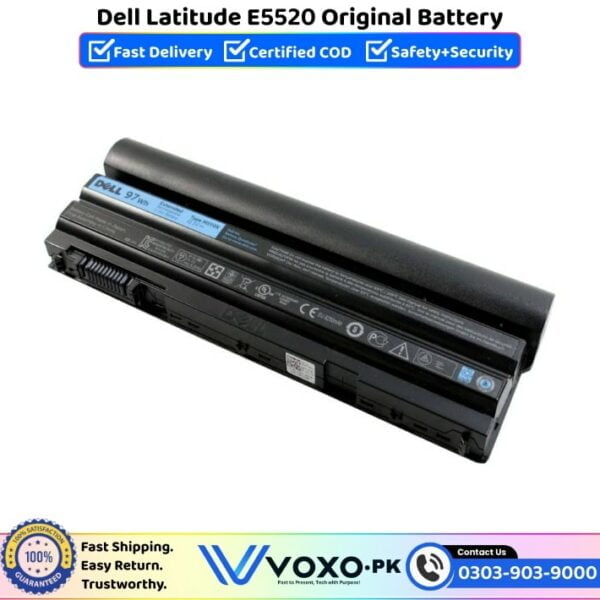 Dell Latitude E5520 Original Battery Price In Pakistan
