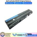 Dell Latitude E6320 Original Battery Price In Pakistan