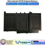 Dell Latitude E7270 Original Battery Price In Pakistan