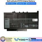 Dell Latitude E7270 Original Battery Price In Pakistan