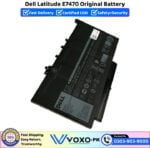 Dell Latitude E7470 Original Battery Price In Pakistan