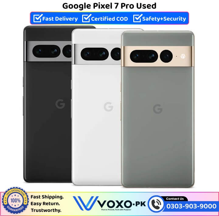 Google Pixel 7 Pro - 256GB - GE2AE - Hazel Gray - UNLOCKED - MODERATE Cond.
