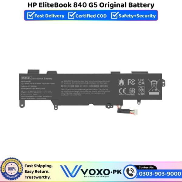 HP EliteBook 840 G5 Original Battery Price In Pakistan
