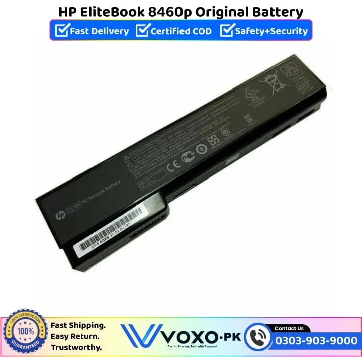 HP EliteBook 8460p Original Battery Price In Pakistan