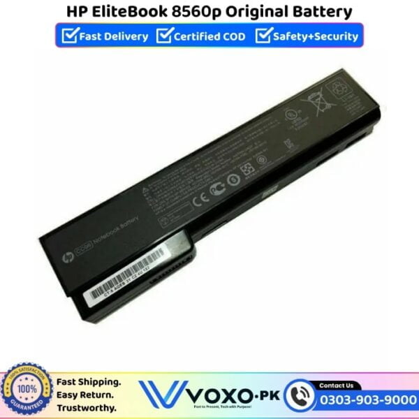 HP EliteBook 8560p Original Battery Price In Pakistan