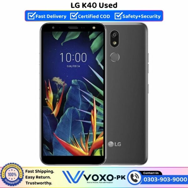 LG K40 Price In Pakistan