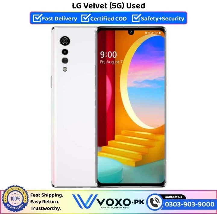 LG Velvet 5G Price In Pakistan