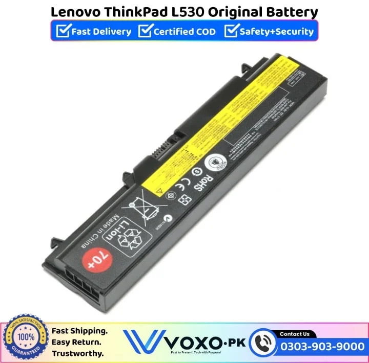 Lenovo ThinkPad L530 Original Battery Price In Pakistan