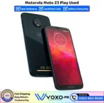 Motorola Moto Z3 Play Price In Pakistan