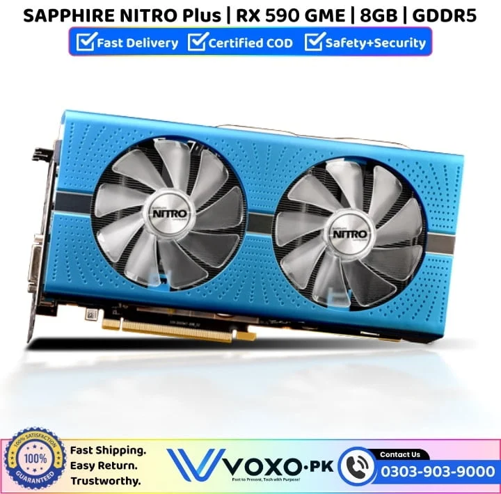 SAPPHIRE NITRO Plus RX 590 GME 8GB GDDR5 Price In Pakistan