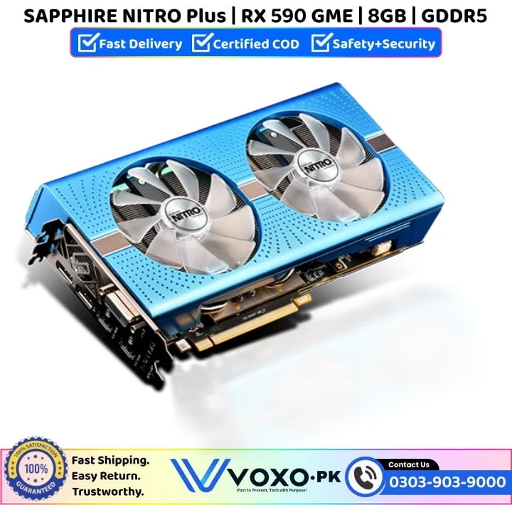 SAPPHIRE NITRO Plus RX 590 GME 8GB GDDR5 Price In Pakistan 1 2