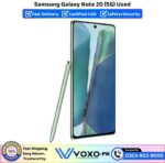 Samsung Galaxy Note 20 5G Price In Pakistan