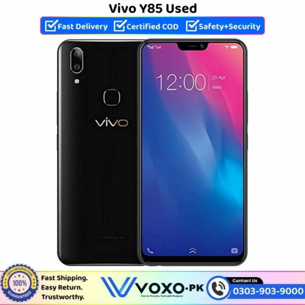 Vivo Y85 Price In Pakistan