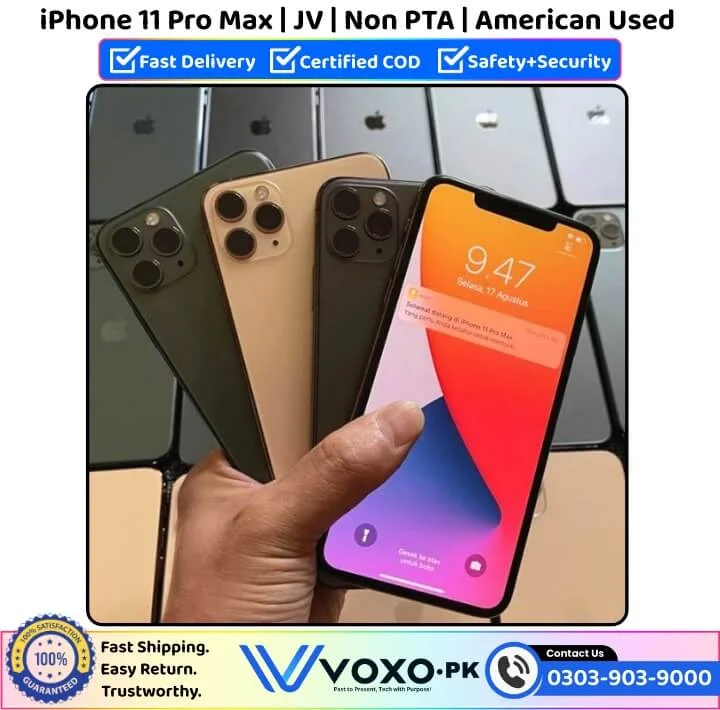 iPhone 11 Pro Max JV Price In Pakistan