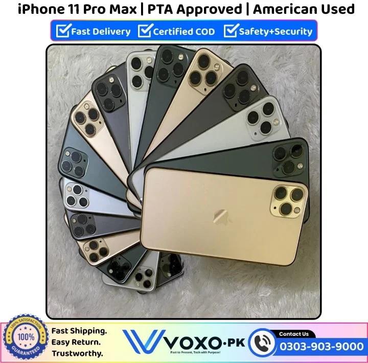 iPhone 11 Pro Max PTA Approved Price In Pakistan