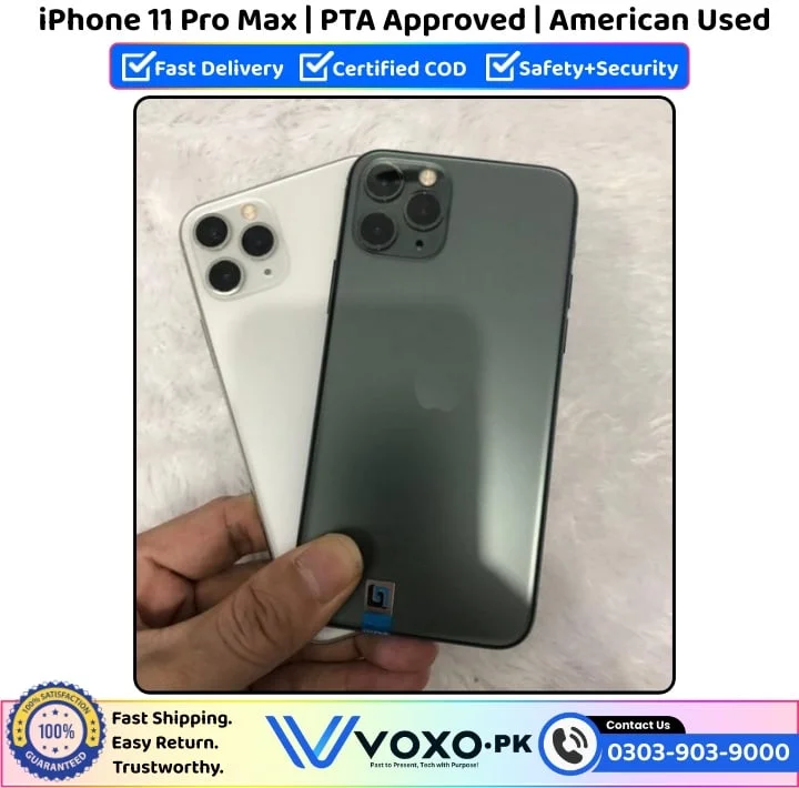 iPhone 11 Pro Max PTA Approved Price In Pakistan