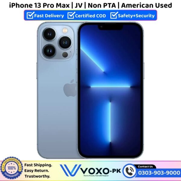 iPhone 13 Pro Max JV Price In Pakistan