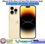 iPhone 14 Pro Max JV Price In Pakistan