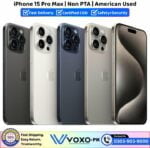 iPhone 15 Pro Max Non PTA Price In Pakistan