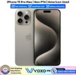 iPhone 15 Pro Max Non PTA Price In Pakistan