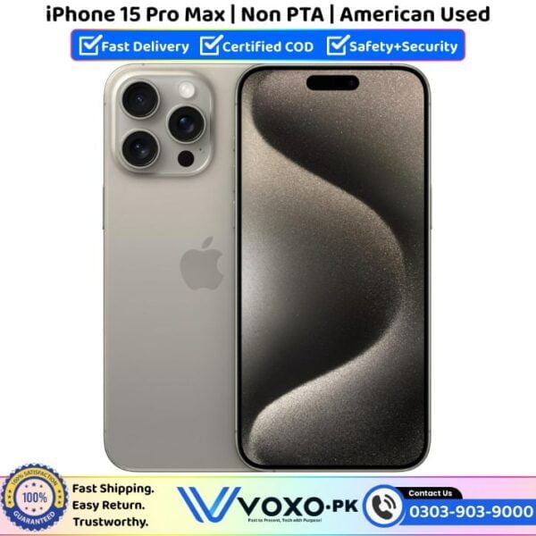 iPhone 15 Pro Max Non PTA Price In Pakistan