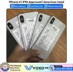 iPhone X PTA Approved Price In Pakistan