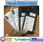 iPhone X PTA Approved Price In Pakistan