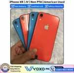 iPhone XR JV Price In Pakistan