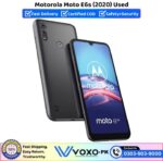 Motorola Moto E6s 2020 Price In Pakistan-