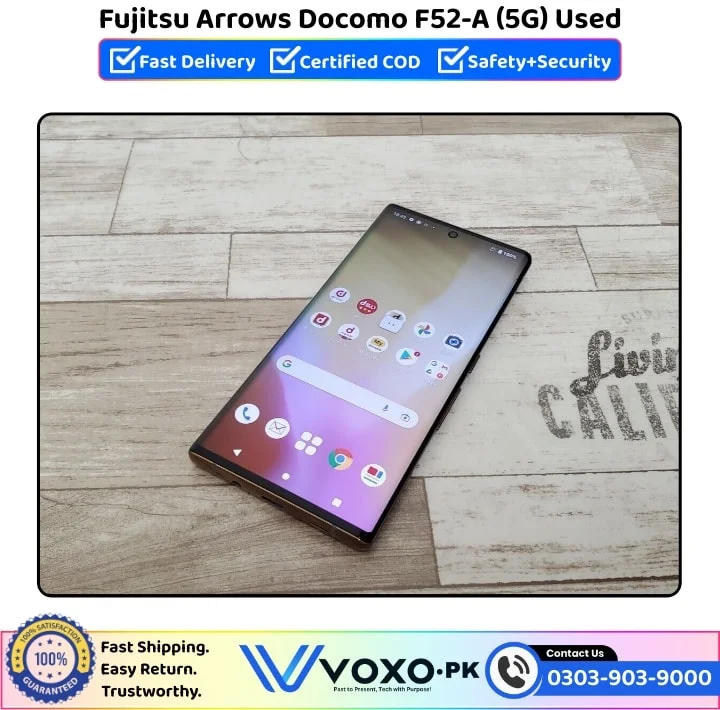 Fujitsu Arrows Docomo F52-A 5G Price In Pakistan