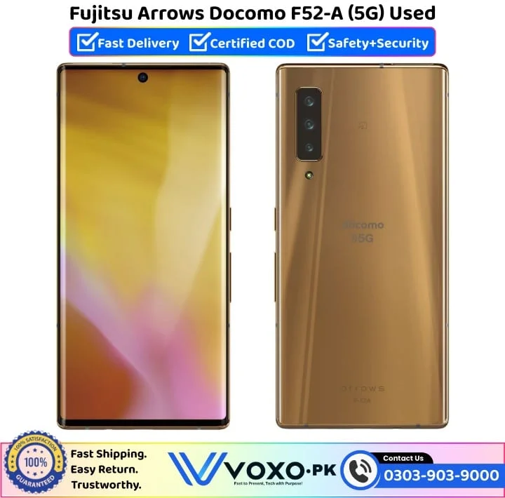 Fujitsu Arrows Docomo F52-A 5G Price In Pakistan