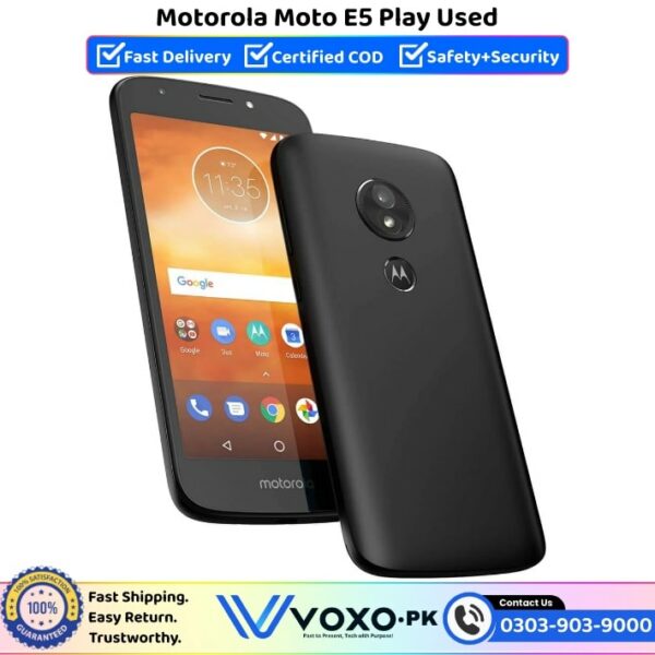 Motorola Moto E5 Play Price In Pakistan