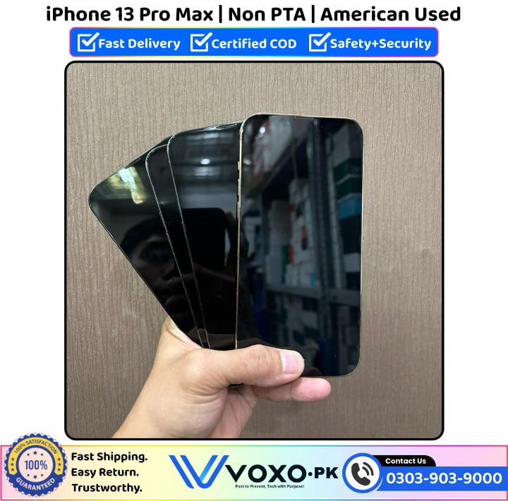 iPhone 13 Pro Max Non PTA, Factory Unlock, 256GB