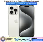 iPhone 15 Pro JV Price In Pakistan