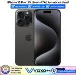 iPhone 15 Pro JV Price In Pakistan